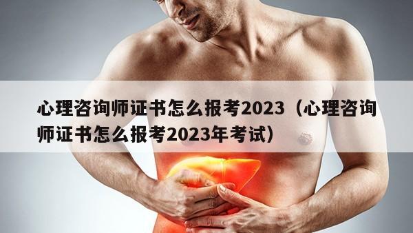 心理咨询师证书怎么报考2023（心理咨询师证书怎么报考2023年考试）