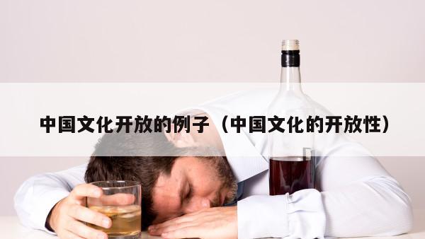 中国文化开放的例子（中国文化的开放性）