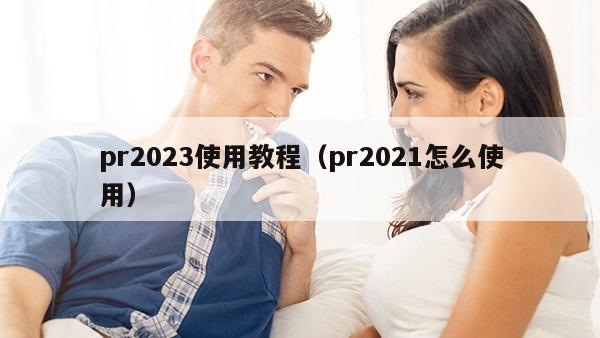 pr2023使用教程（pr2021怎么使用）